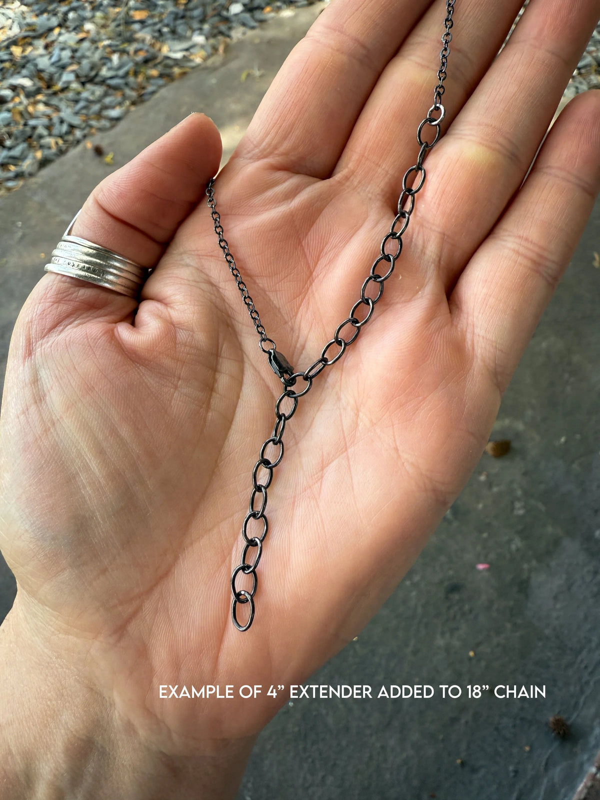 Custom Chain Adjustment, side view