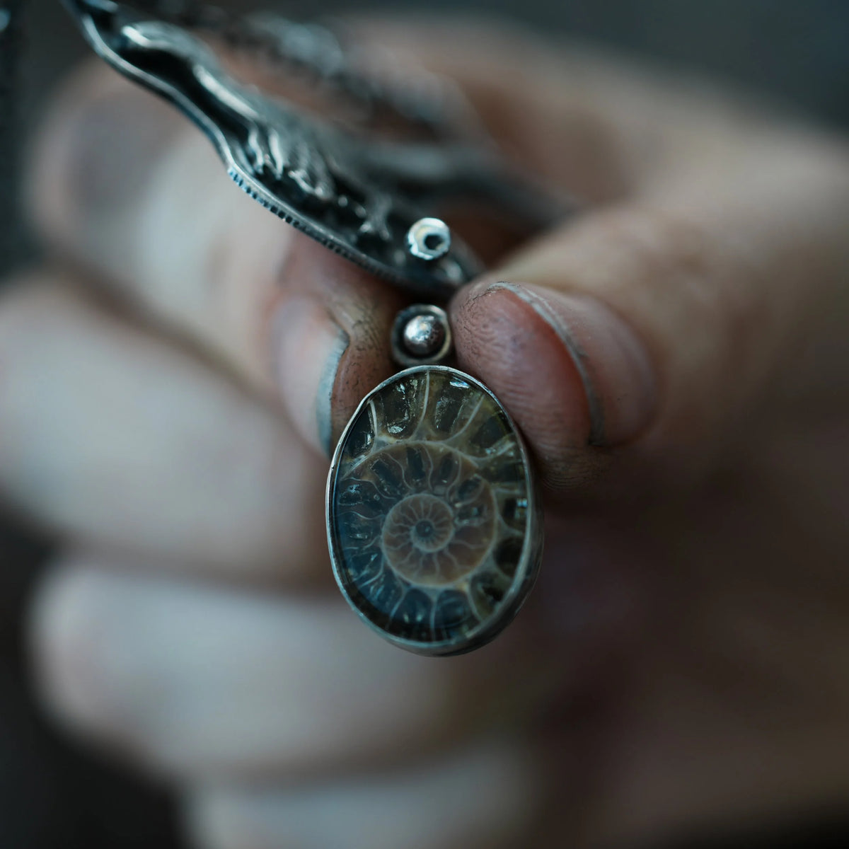 Velociraptor - Necklace, alternate view