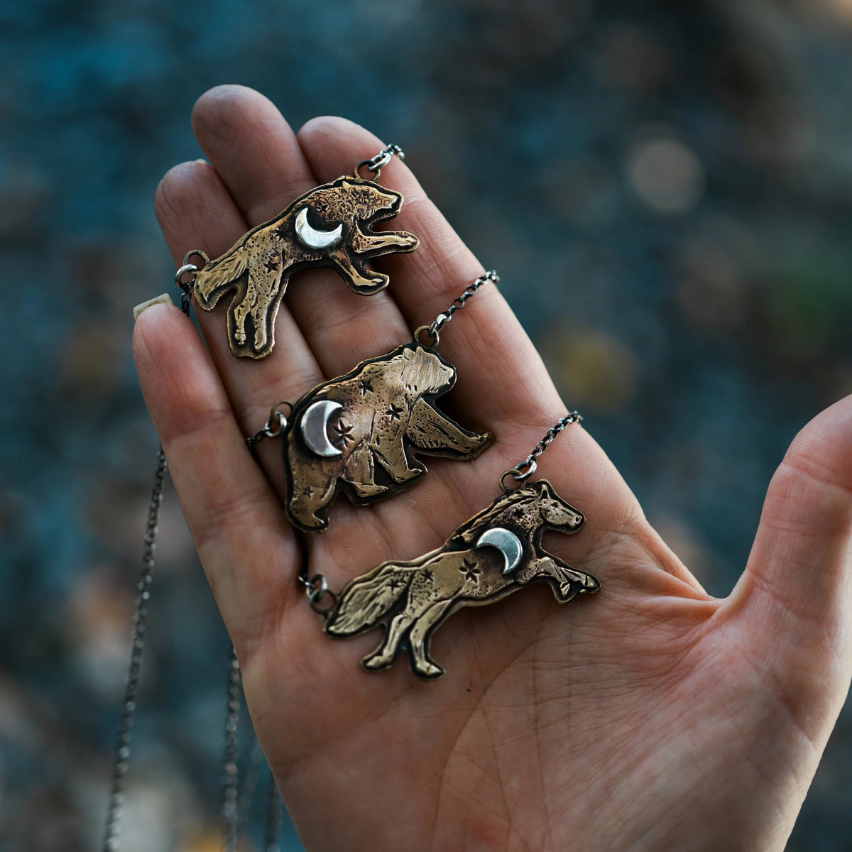 Celestial Guardian Wolf detail