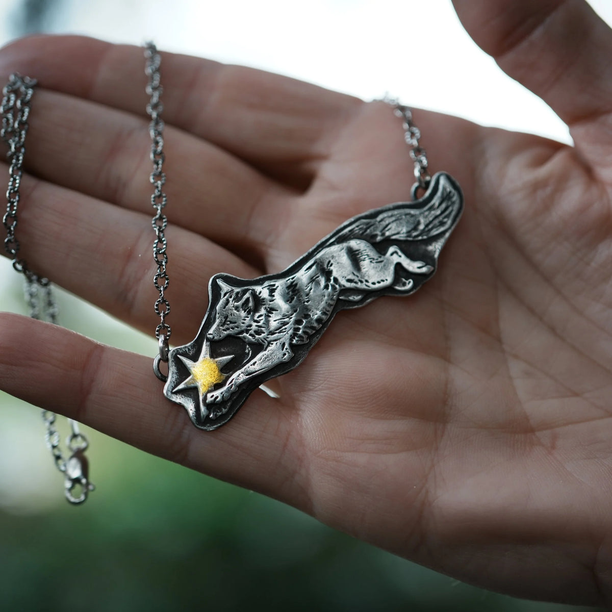 1 LEFT — Star Thief - Necklace, detail view