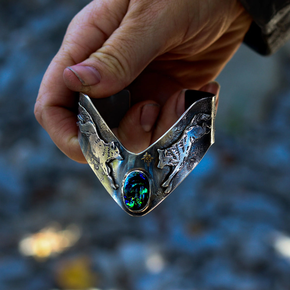 The Lovers - Wolf Cuff, side view