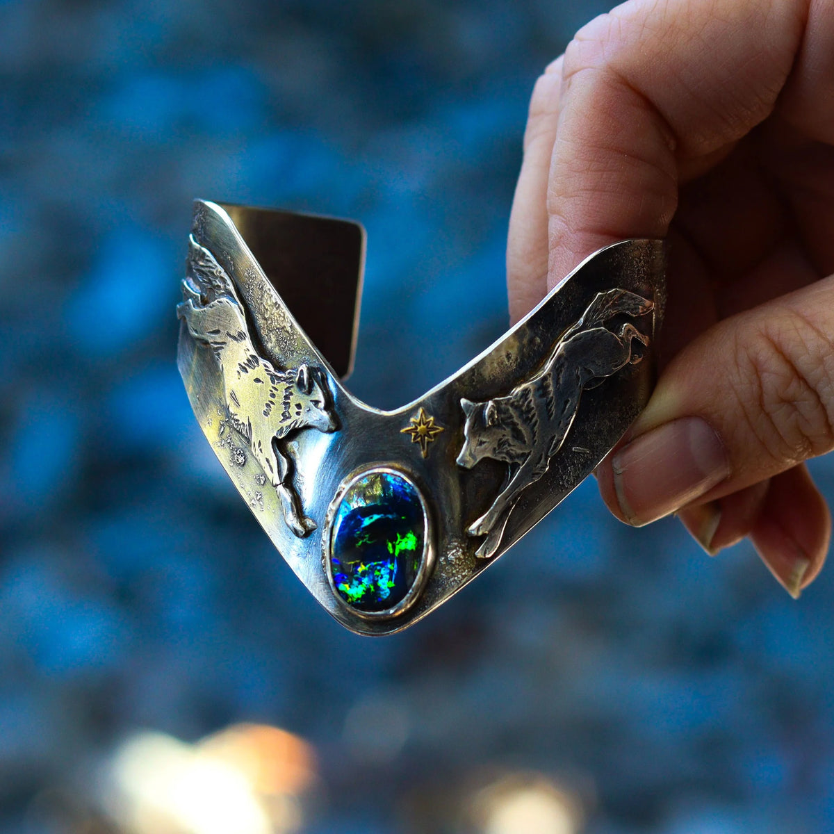The Lovers - Wolf Cuff, lifestyle view
